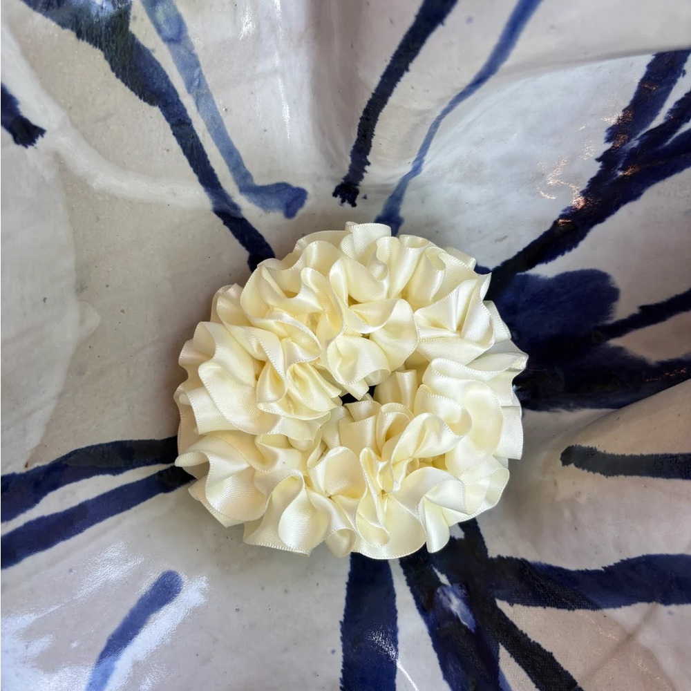 Maryam Nassir Zadeh Carnation Scrunchie NWT CANDLE